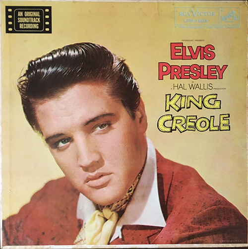 Elvis Presley King Creole Vinyl Album Front Cover